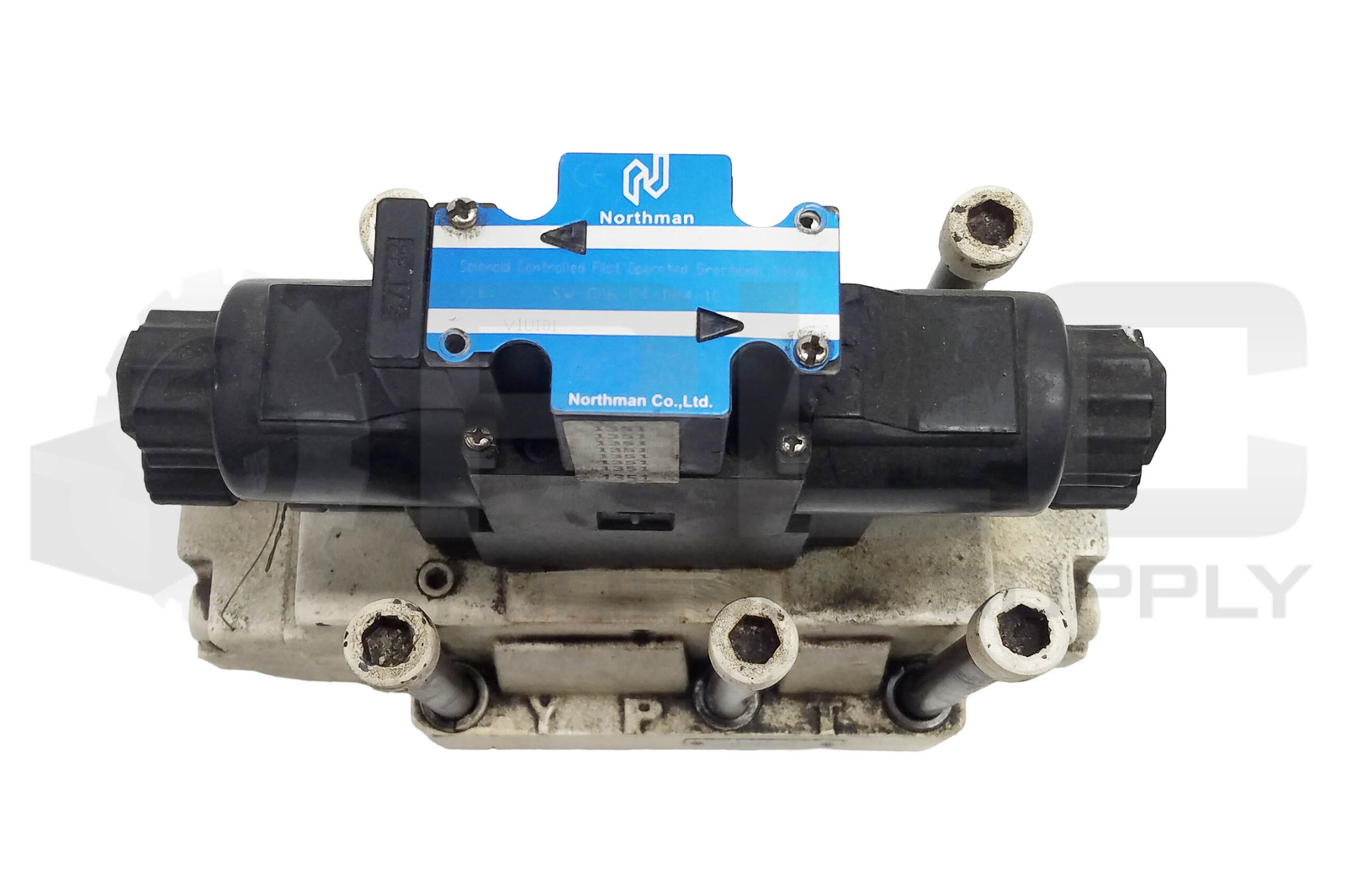 NORTHMAN SW-G06-C4-D24-10 SOLENOID DIRECTIONAL VALVE w/ MT-02W-K-30 & BASE