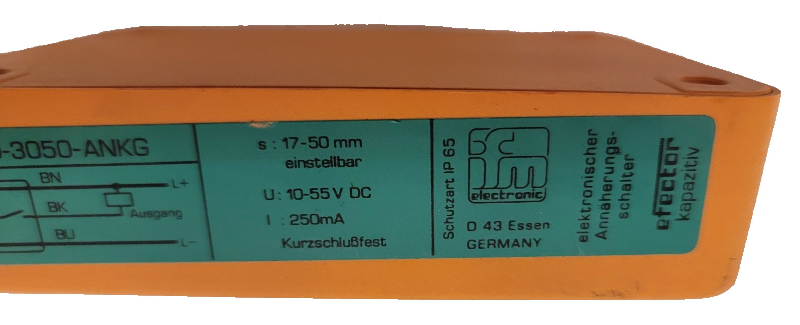 Lot of 4 IFM Efector Proximity Sensors KD-5024 KD-3050-ANKG