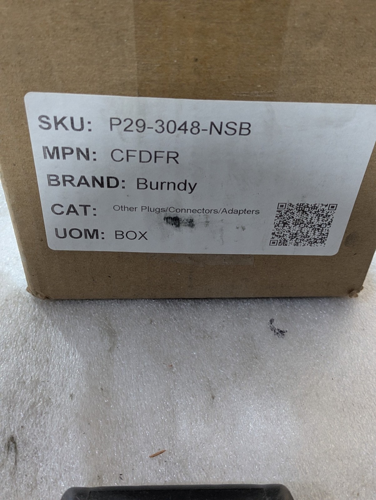 BURNDY CFDFR H-Tap Cover Flame Retardant 600V 250 kcmil Connector OEM