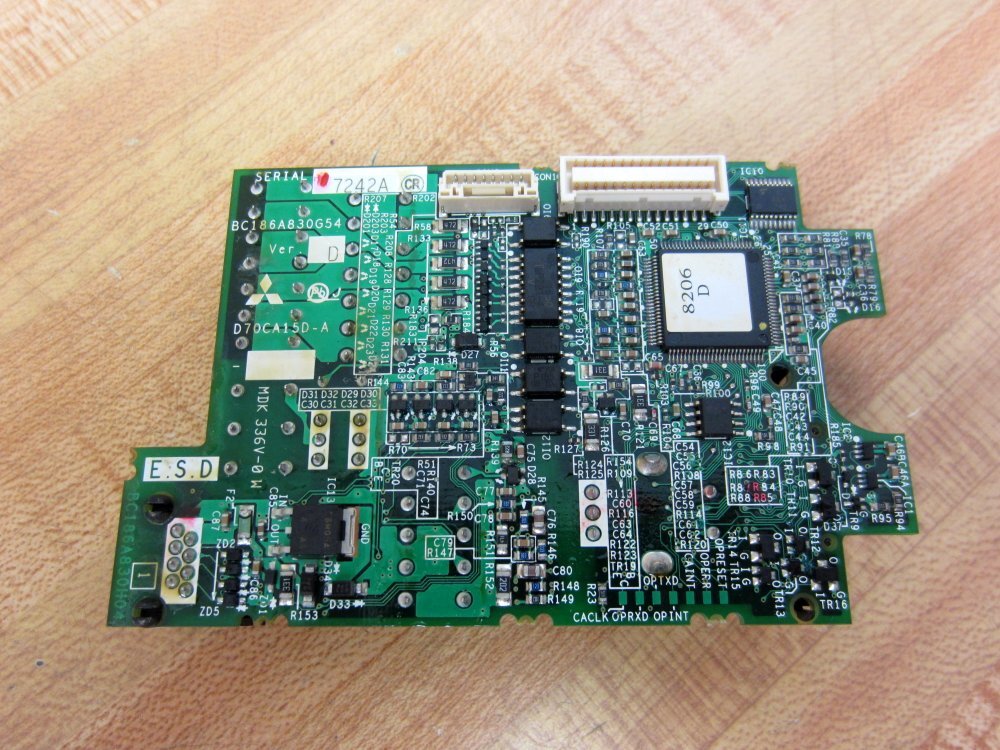 Mitsubishi BC186A830G54 Inverter D740 CPU Ver.D D70CA15DA