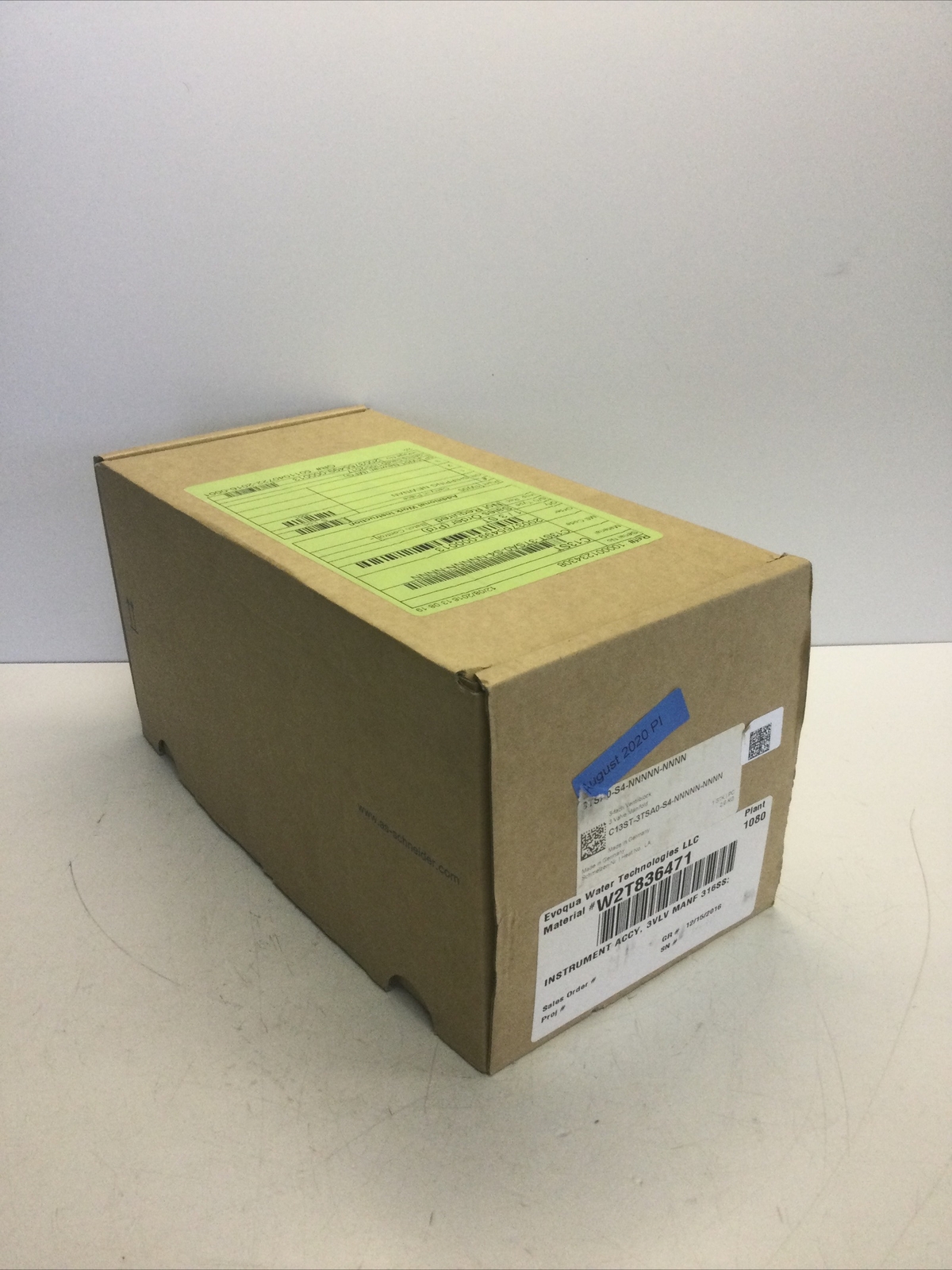 NEW, SEALED, SCHNEIDER, C13ST-3TSA0-S4-NNNNN-NNNN,VALVE INSTRUMENT ACCY. (1L-3)
