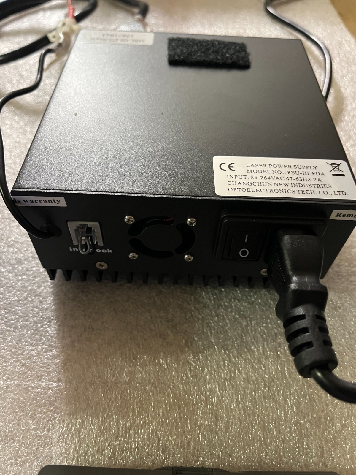 Ultra Laser Model Number # MBL-III-473nm Complete Kit / Set Black