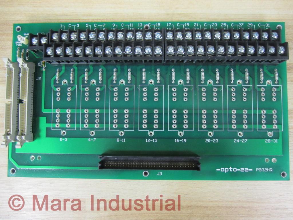 Opto 22 PB32HQ PB-32HQ Logic Controller W/Hardware