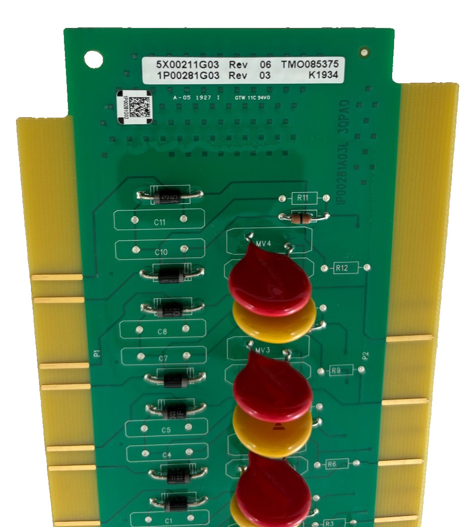 2AB02A1 Ovation 5X00211G03 Rev 06 TMO085375 1P00281G03 REV 3 K1934 Control Board