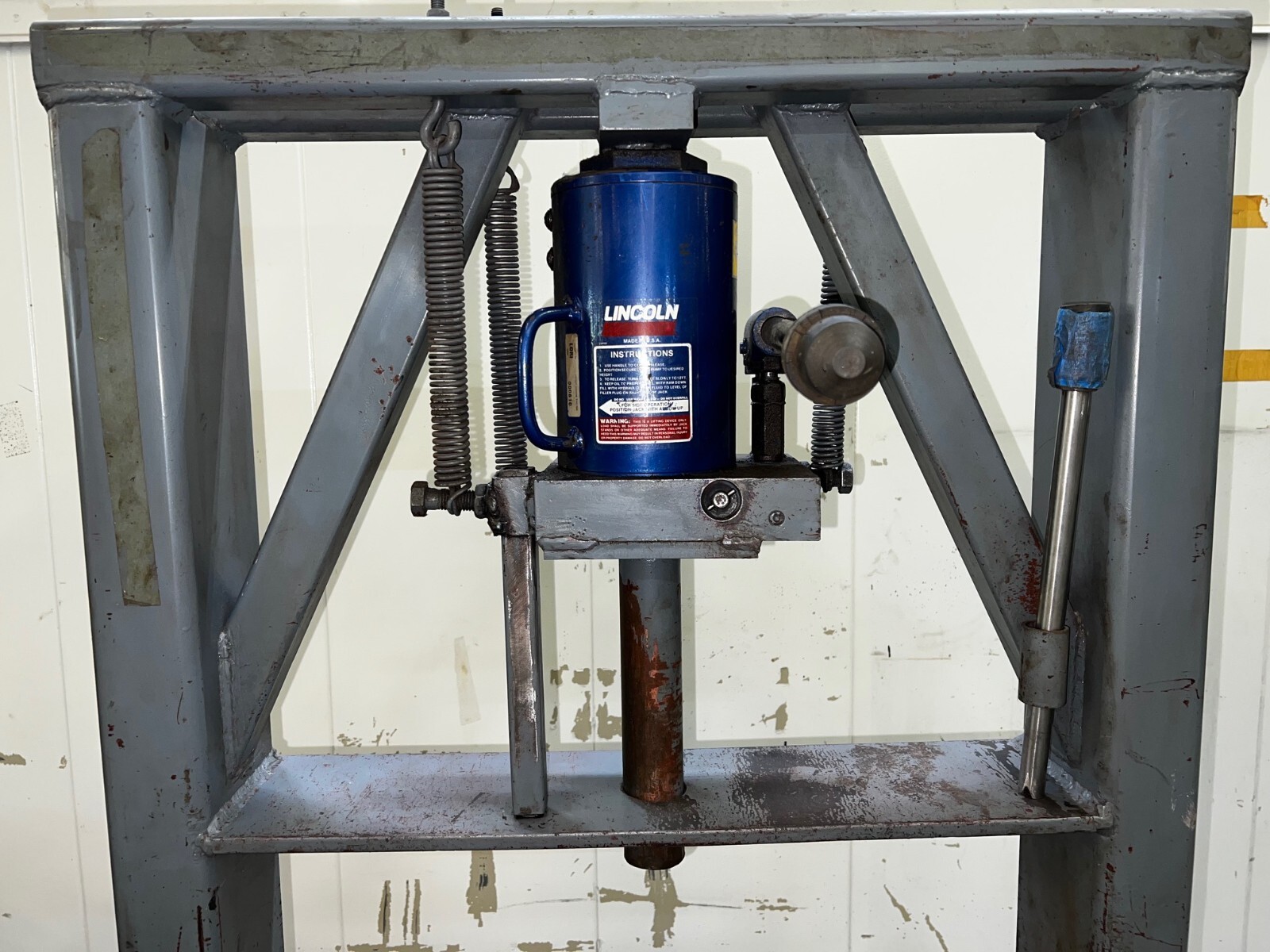 LINCOLN “H” FRAME PRESS SERIES L 93601 30 TON CAP. 11″- 17-3/4″ STROKE