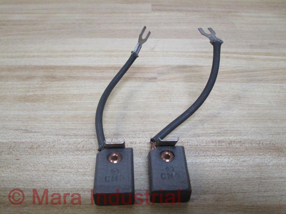 Part CM9 7/16-3/4-1 1/4 Carbon Brushes (Pack of 2)
