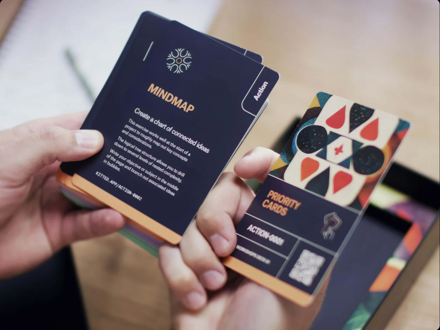 Kitted Professional Development Cards Workshop Thinking Tools – Deck 01