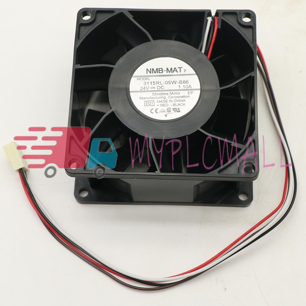 NMB-MAT 3115RL-05W-B86 24V 1.10A 8CM 4-wire inverter cooling #MY