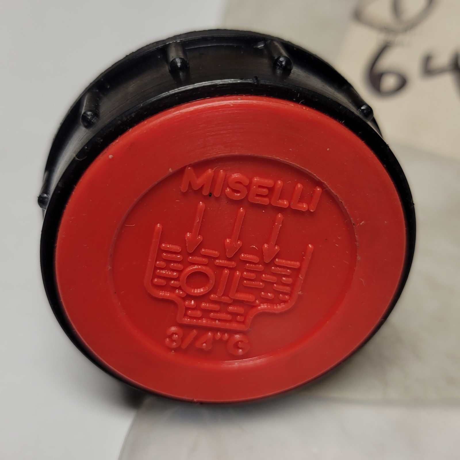 MISELLI 640049 Dipstick, Breather Cap 3/4″ – New Old Stock