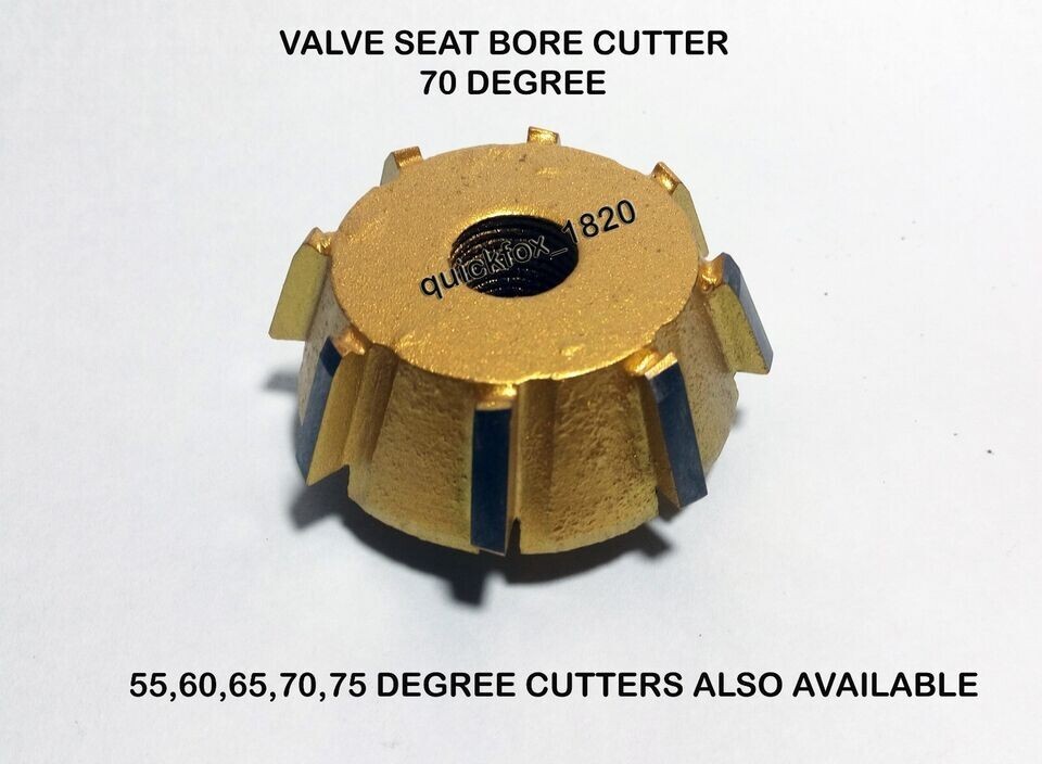 3 Angle Cut Valve Seat Cutter Kit CHEVY,FORD,MOPAR Big Block Motor 30-45-70 Deg