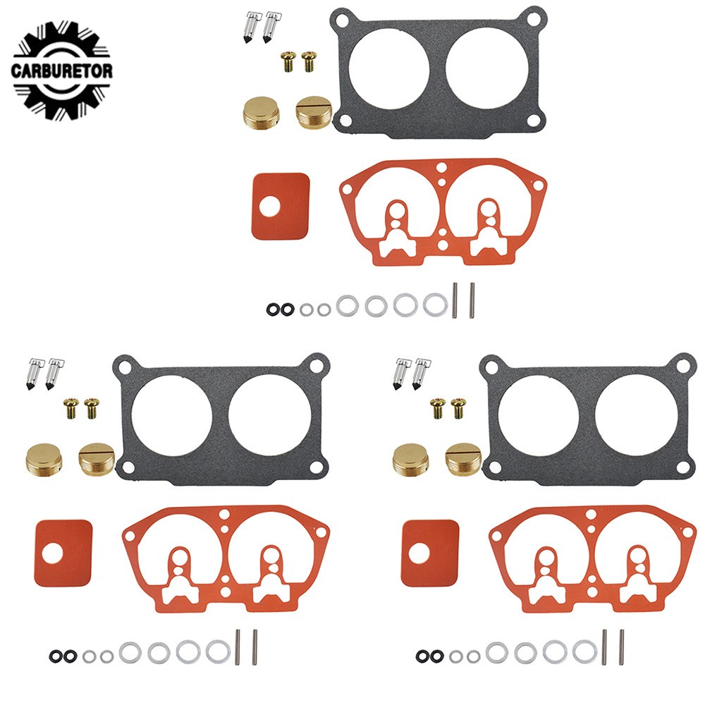3 Pack Carburetor Rebuild Kit Carburetor Rebuild Kit For Yamaha 150 175 200 225