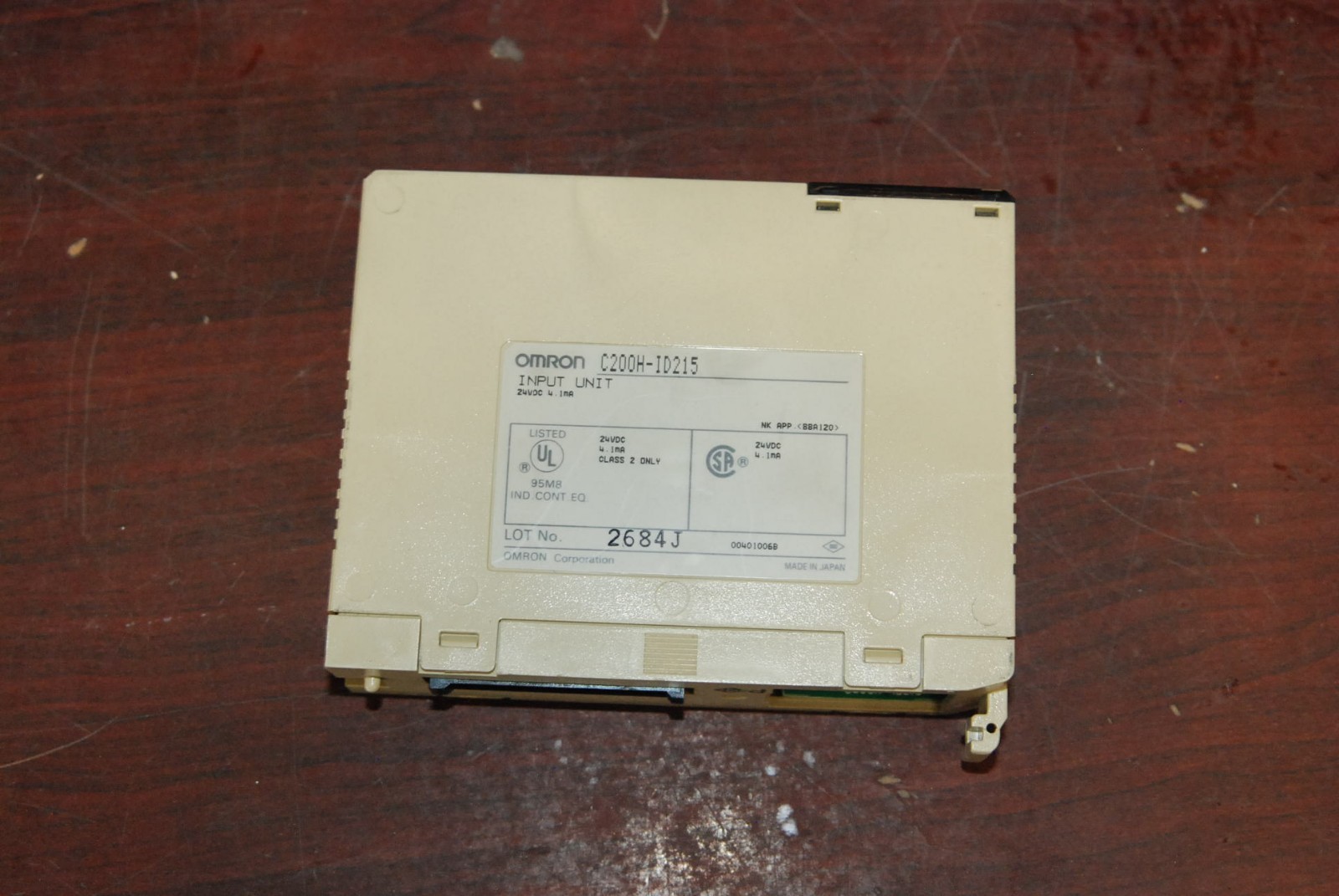 Omron C200H-ID215 Module, Lot of 2, Used