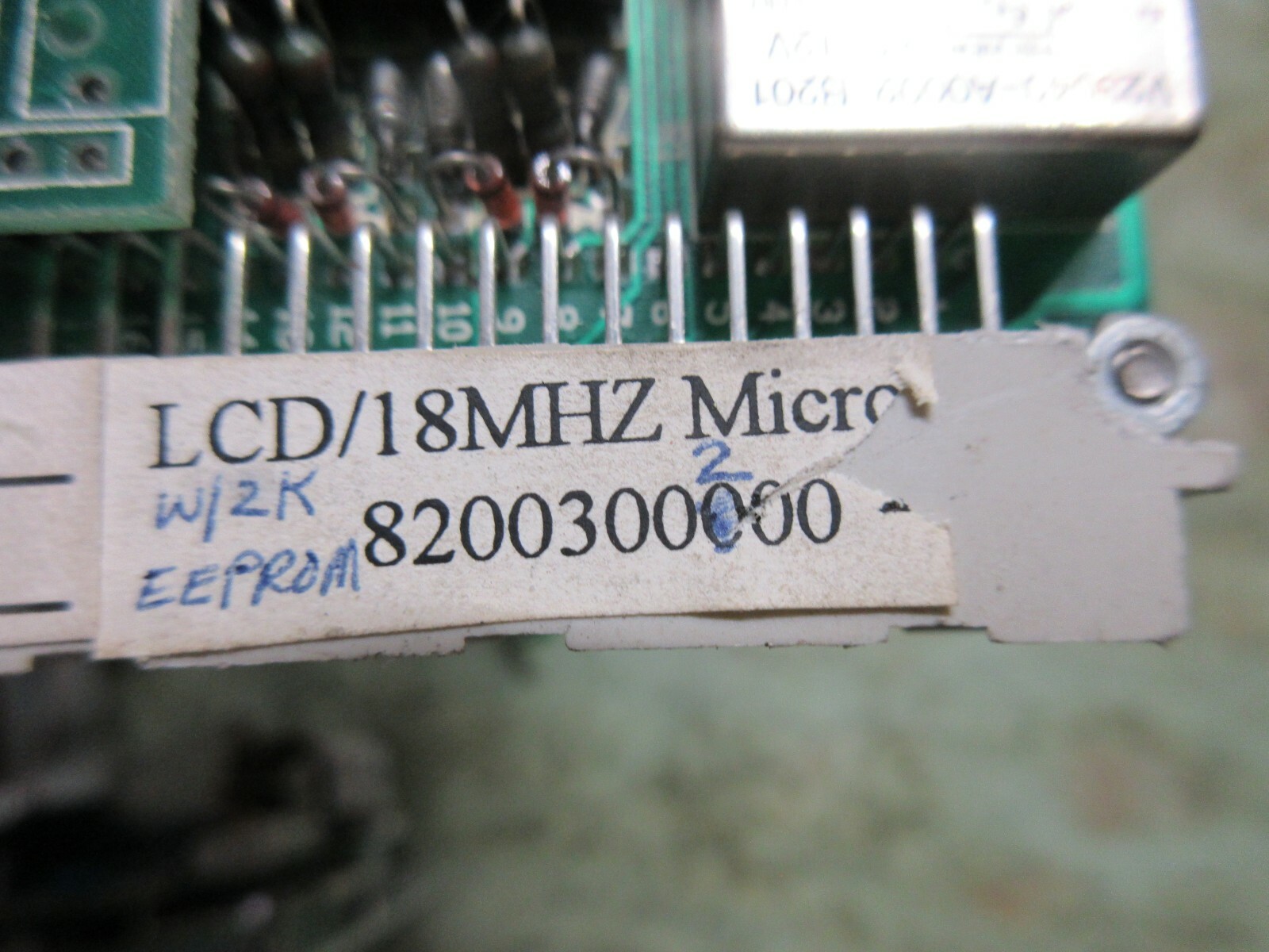 MICRON BOARD MMC-0.2 10/93 MMC-ACB 0.1 LCD/18MHZ 8200300000 8200300200 EACH 1