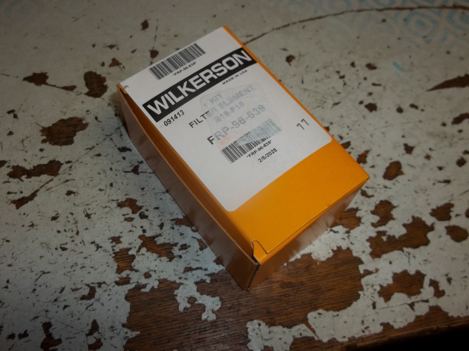 FACTORY SEALED WILKERSON FILTER ELEMENT KIT B18-F18 FRP-96-639 (BIN61)