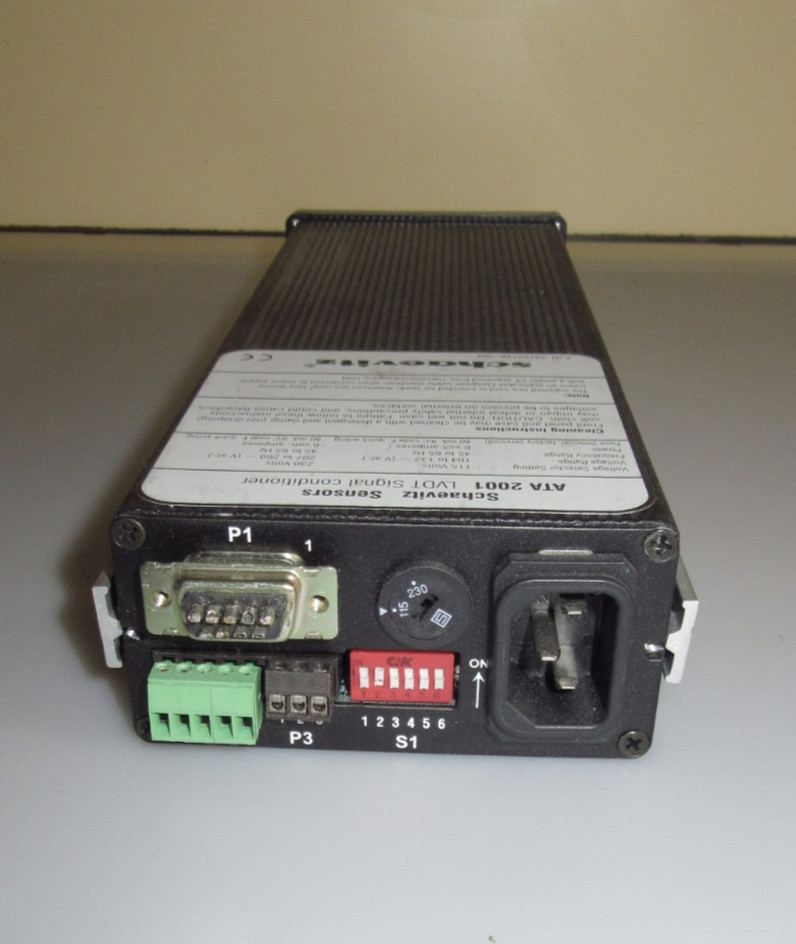 Schaevitz Sensors 02291327-000 LVDT Signal Conditione 110-120V ATA2001