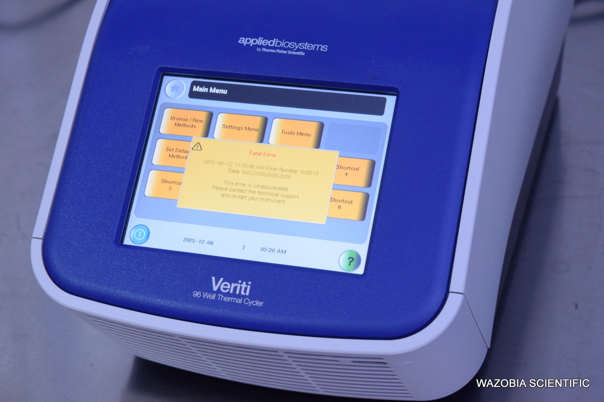 LOT OF 3 AB APPLIED BIOSYSTEMS 9902 VERTI 96 WELL THERMAL CYCLER PCR 4375786
