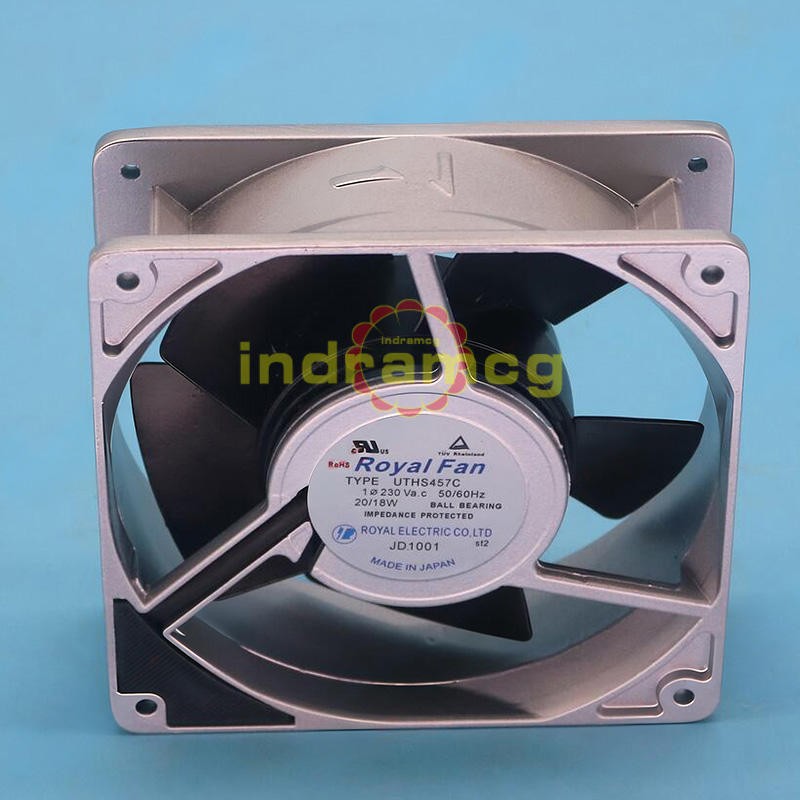 1PCS New ROYAL FAN UTHS457C Metal Cooling Fan AC 230V 20/18W