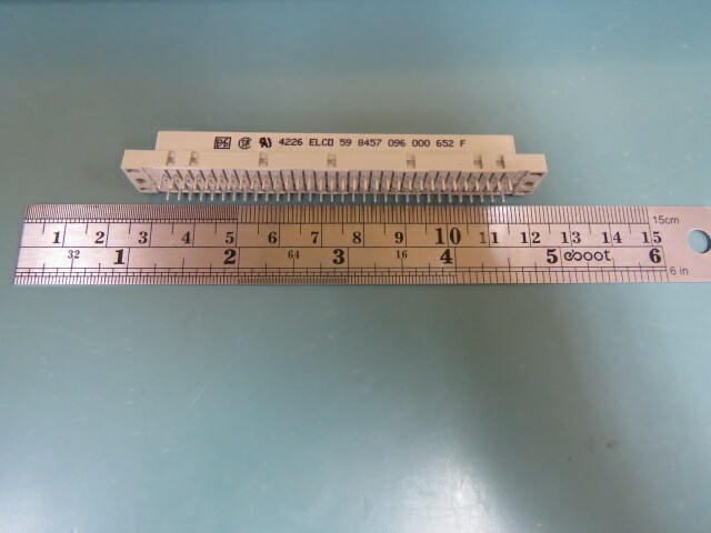 ELCO 59 8457 096 000 652 Qty of 6 per Lot CONNECTORS; 64 PIN; UL: 1.5A/250V; CS