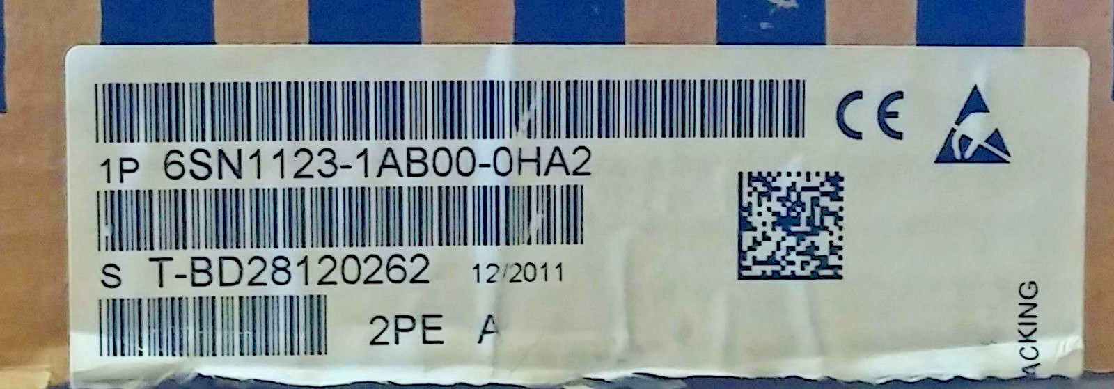 1 USED SEIMENS 6SN1123-1AB00-0HA1 SIMODRIVE LT-MODULE ***MAKE OFFER***