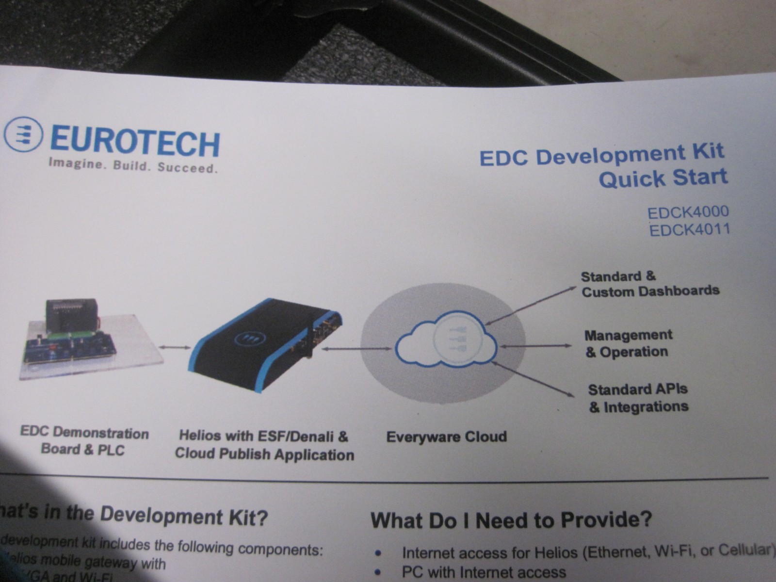 100% WARRANTY (NEW) EUROTECH EDC EDCK4000 Development Kit EDCK4000A2 EDCK4000A4