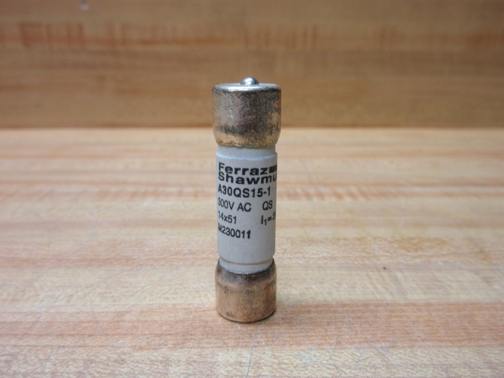 Gould Shawmut Ferraz Mersen A30QS15-1 Fuse Cross Ref 46C448 (Pack of 9)