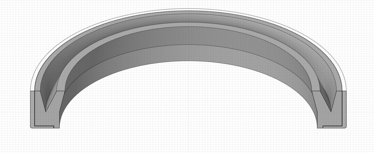 MCWA-50X60X4 – MCWA Pin Seal with an ID 50.000 X OD 60.000 X Height 4.000