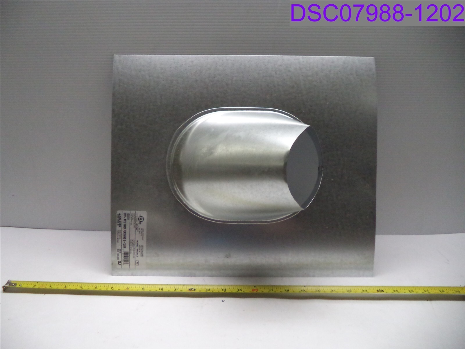 Qty = 6: Selkirk RV Type B Gas Vent Adjustable Roof Flashing P/N 103830 3RV-AF12