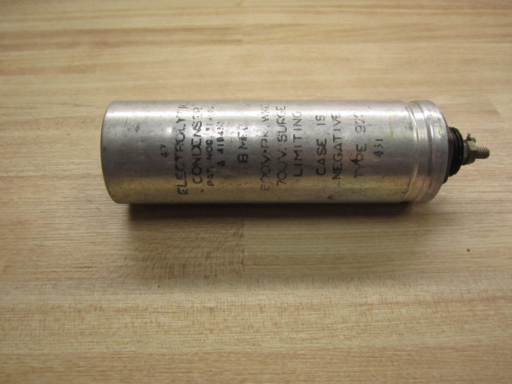 Part 81-FD Capacitor Type 922 431
