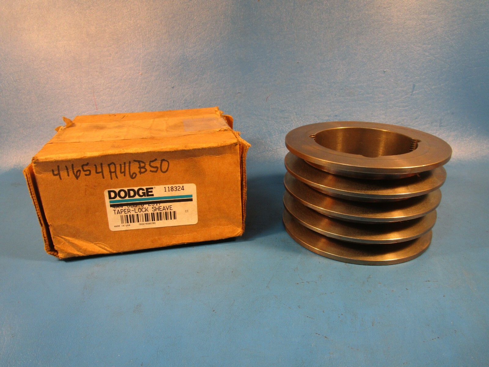 Dodge 118324, 4A4.6B5, .0-2517, 4 Groove Sheave Taper Lock 2517 Bushing