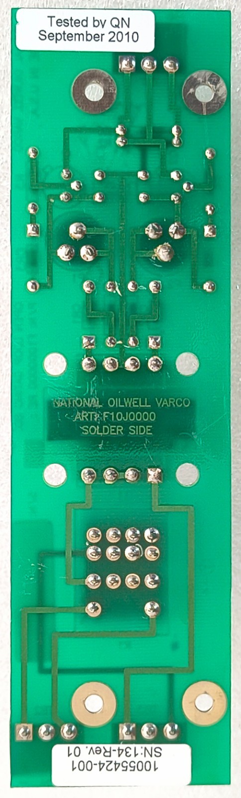 NOV F10G0000 / 10055424-001 REV 01 OPEN LOOP GATING BD / NATIONAL OILWELL VARCO