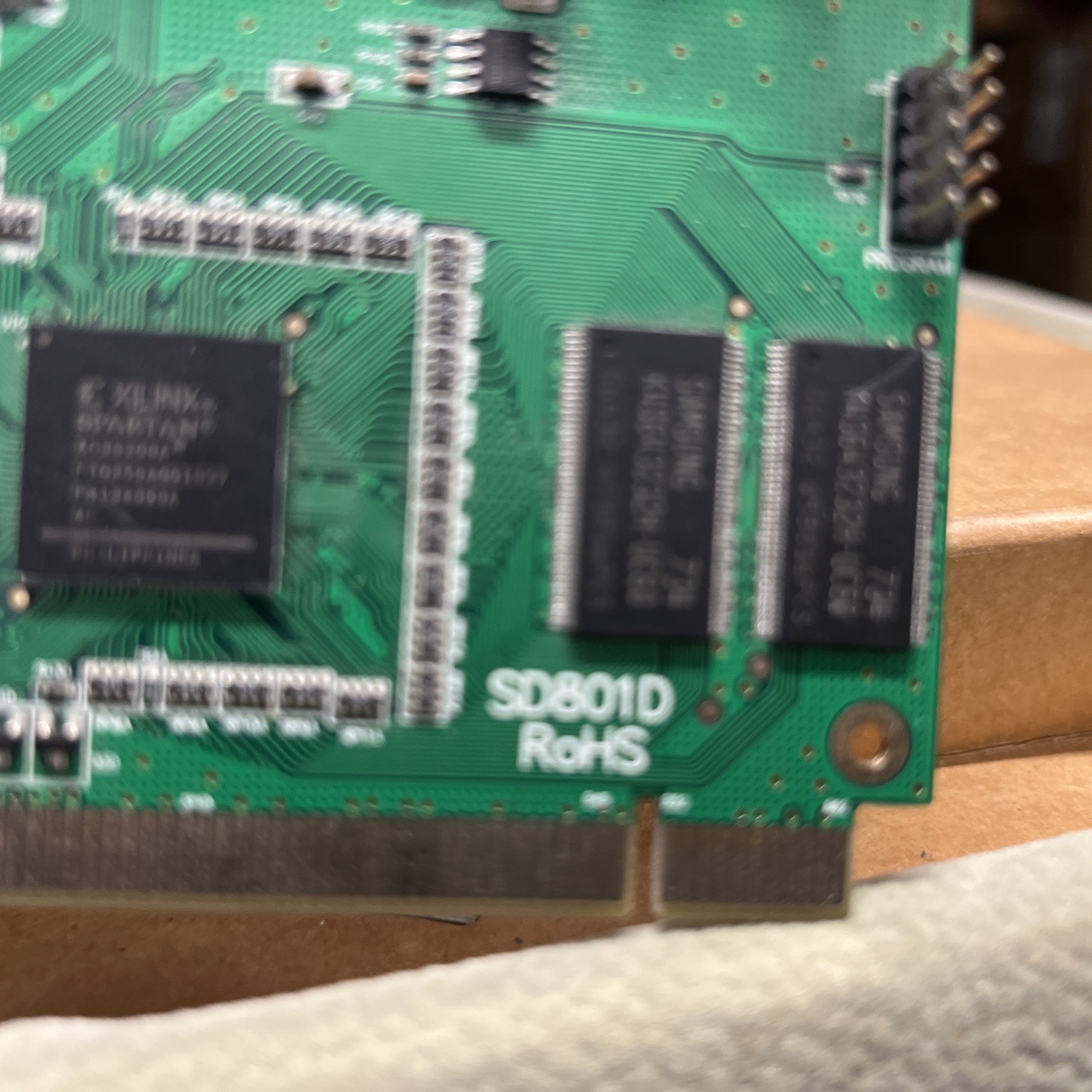 1pc Used SD801D LED Full Color Screen Sending Card Control Card