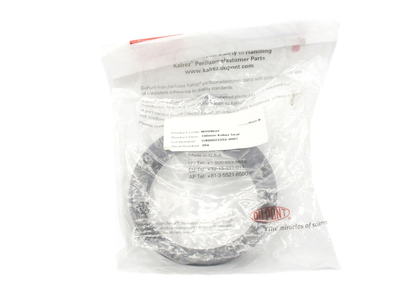 DUPONT KALREZ K#653716 NSMP