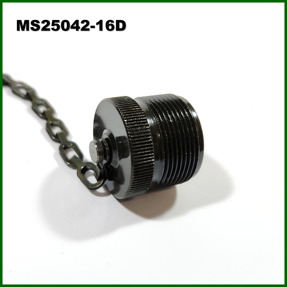 NEW MS25042-16D MS CONNECTOR DUST PROTECTIVE METAL CAP