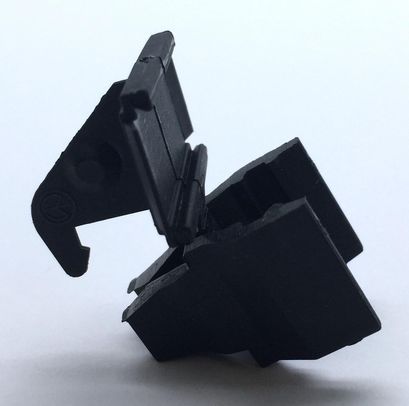 NHP Ductamark1 Identification Tag Markers Polyamide Black  x35