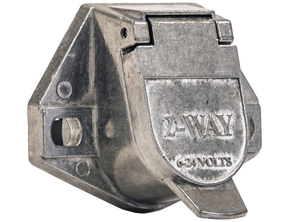 Buyers Products TC1012 2-Way Die-Cast Zinc Trailer Connector -Truck Side
