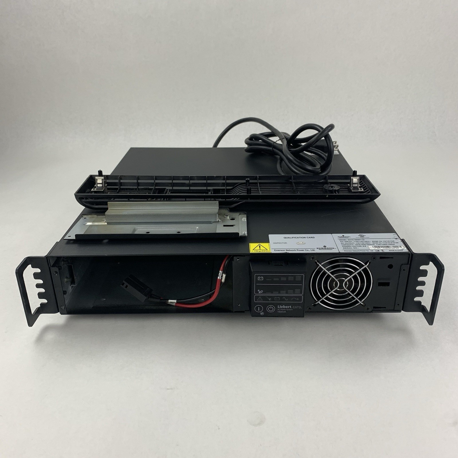Liebert Emerson GXT3-1500RT120 UPS System Tested No Batteries No Caddy