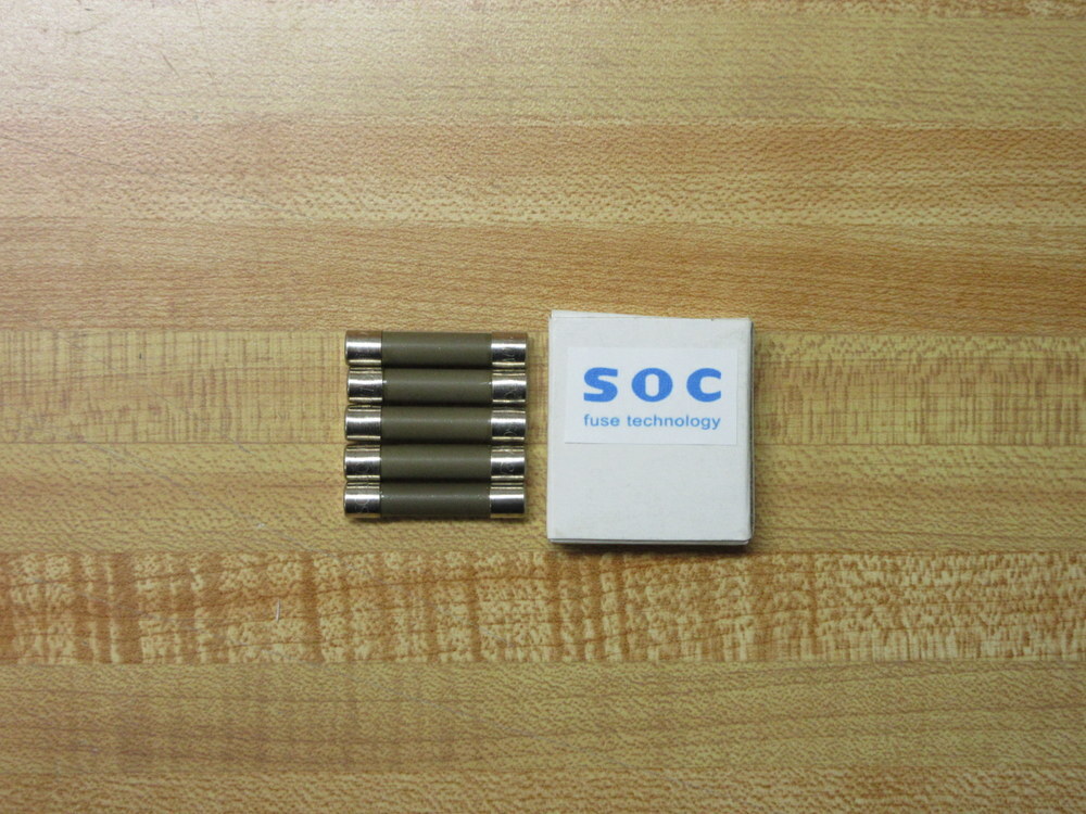 SOC ES4-250V-12A Fuse ES4-12A Brown (Pack of 10)