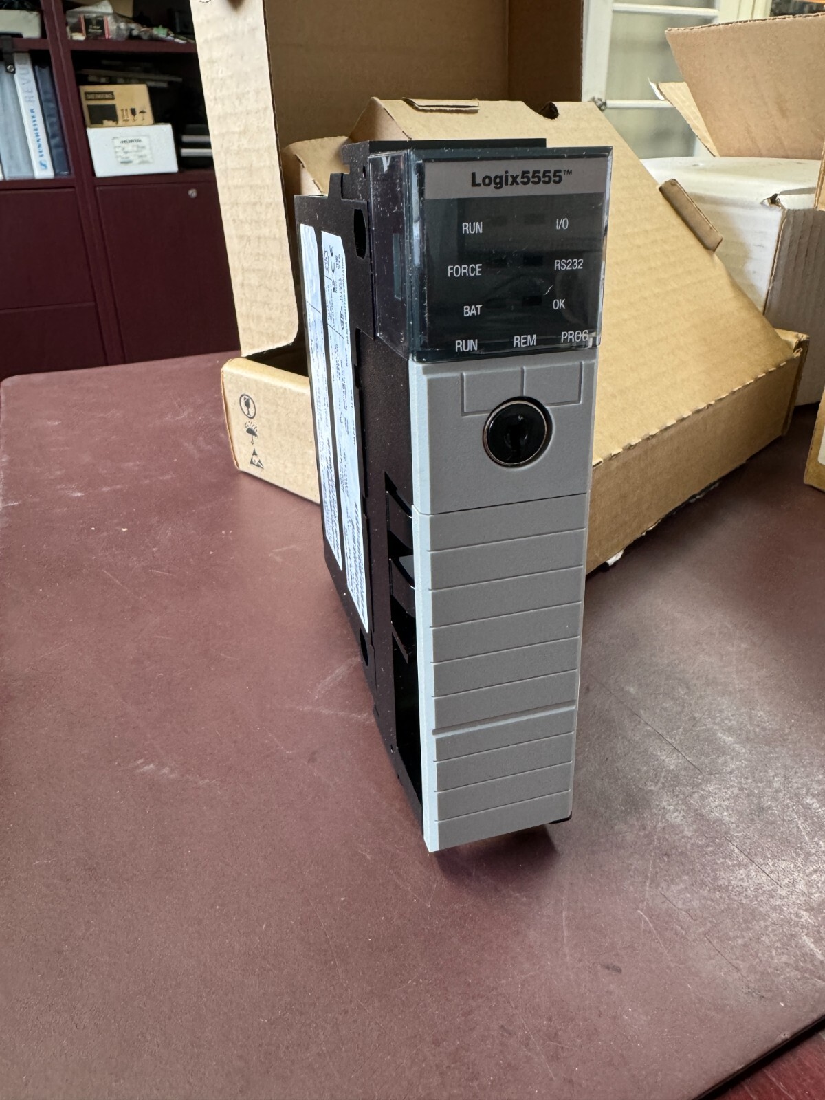 Allen Bradley 1756-L55A Cat Rev L01A logix Processor Unit