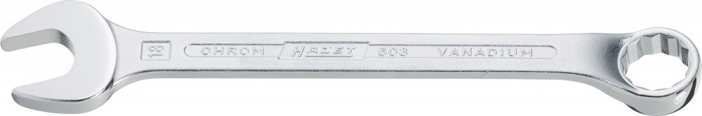 Hazet Ring Open End Wrench – External Double Hex Profile – 18 603-18
