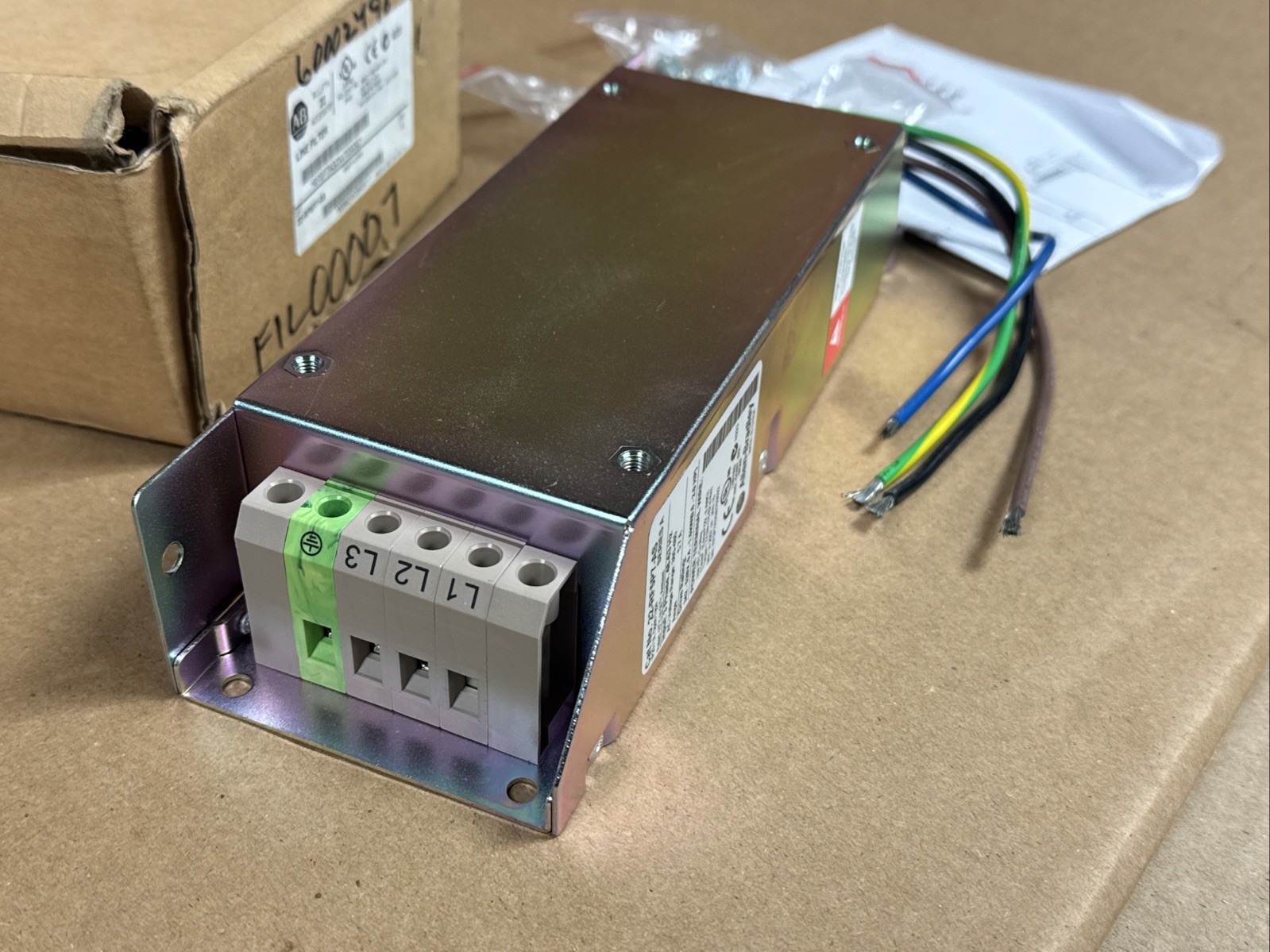 NEW Allen Bradley 22-RF5P7-AS /A Line Filter 0.5-2HP 0.4-1.5kW FAST SHIPPING