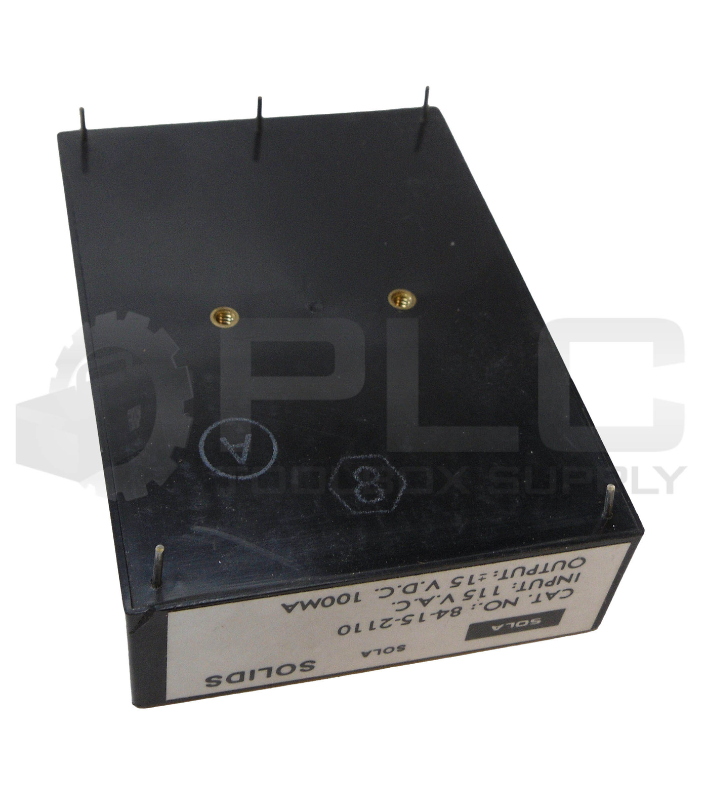 NEW SOLA 84-15-2110 POWER SUPPLY 115VAC 15VDC