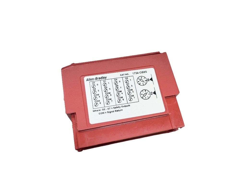 NEW ALLEN BRADLEY 1734-OB8S /B 8 CHANNEL SAFETY SOURCING OUTPUT MODULE *READ*