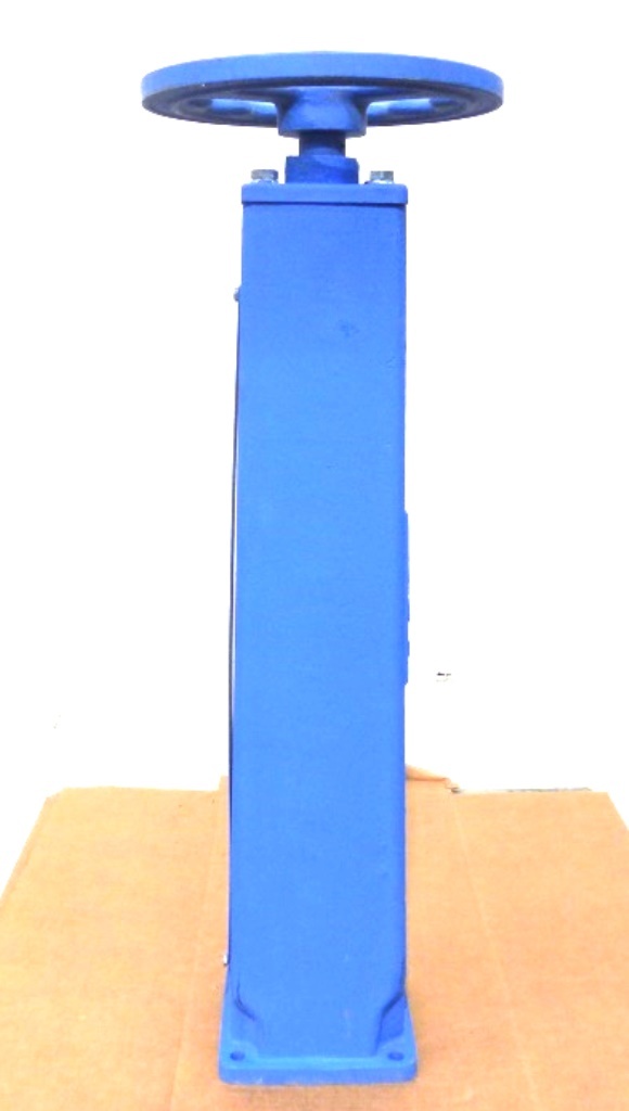 ROTO HAMMER FLOOR STAND FS100 W/ 12″ HANDWHEEL FS100-12, CAST IRON, BLUE