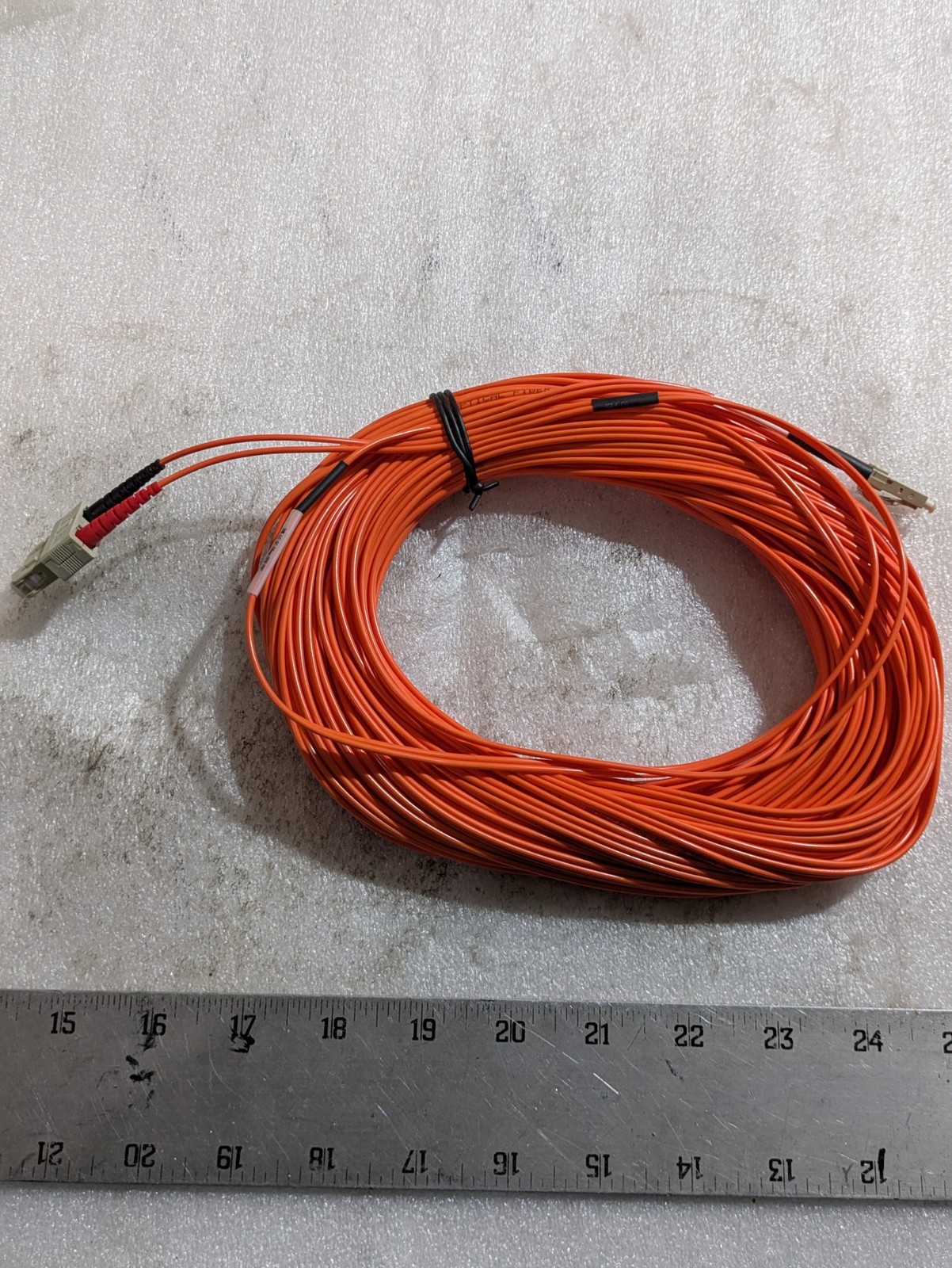 Legrand VS‑30M LC‑SC Single Mode Duplex Fiber Optic Patch Cable 30m PVC