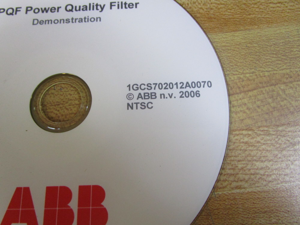 Asea Brown Boveri 1GCS702012A0070 ABB PQF Power Quality Filter CD