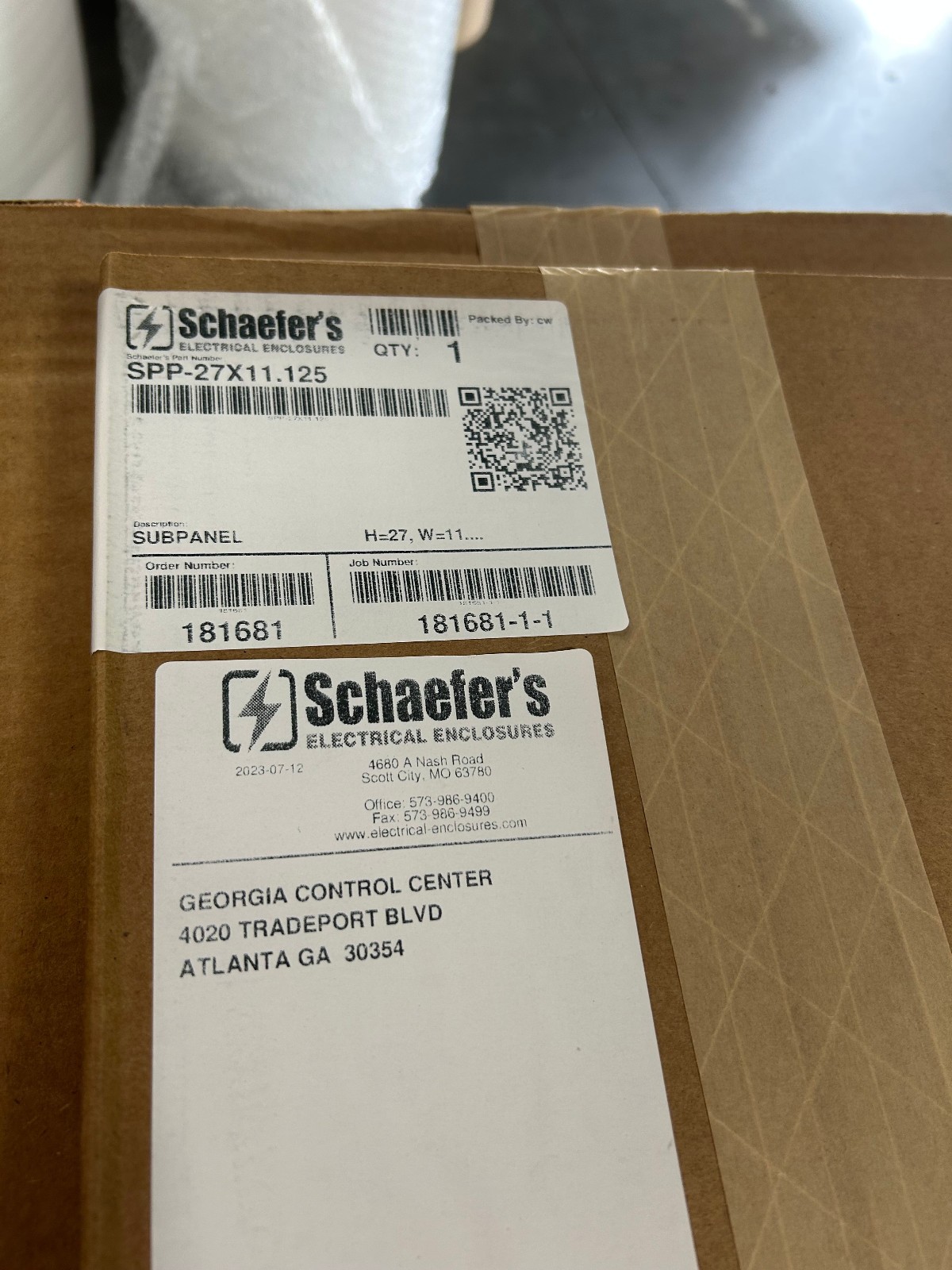 SCHAEFER SPSN4SS6-30158 30 X 15 X 8 316SS N4X DISCONNECT ENCLOSURE *NEW IN BOX!*