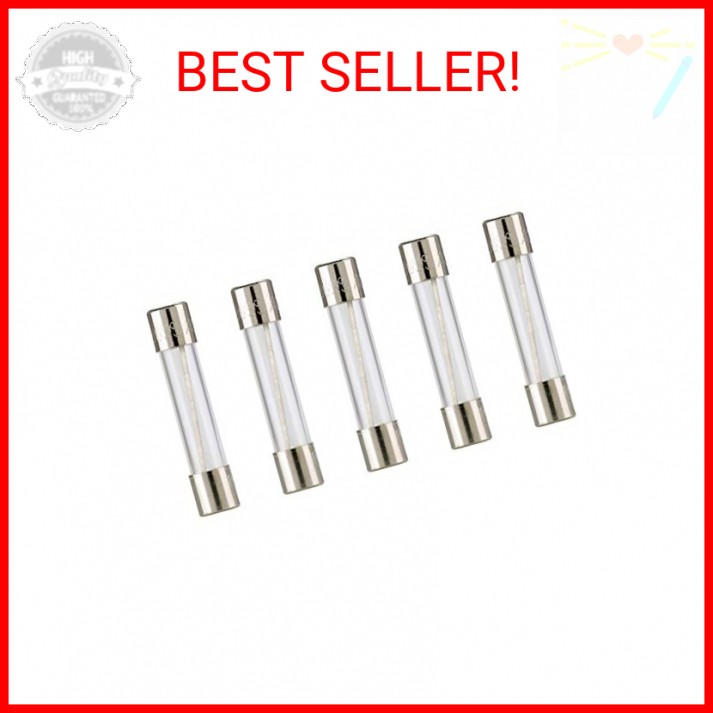Bussmann AGC-10 AGC Series Fuse, Fast Acting, 10 Amp, 250V, Glass Tube, 1/4″ x 1