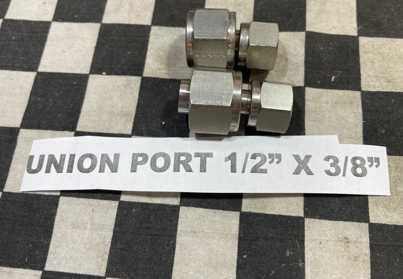SWAGELOK UNION PORT 1/4″ TO 5/8″, SS-401-PC SS-601-PC SS-1011-PC LOT OF 16#128V1