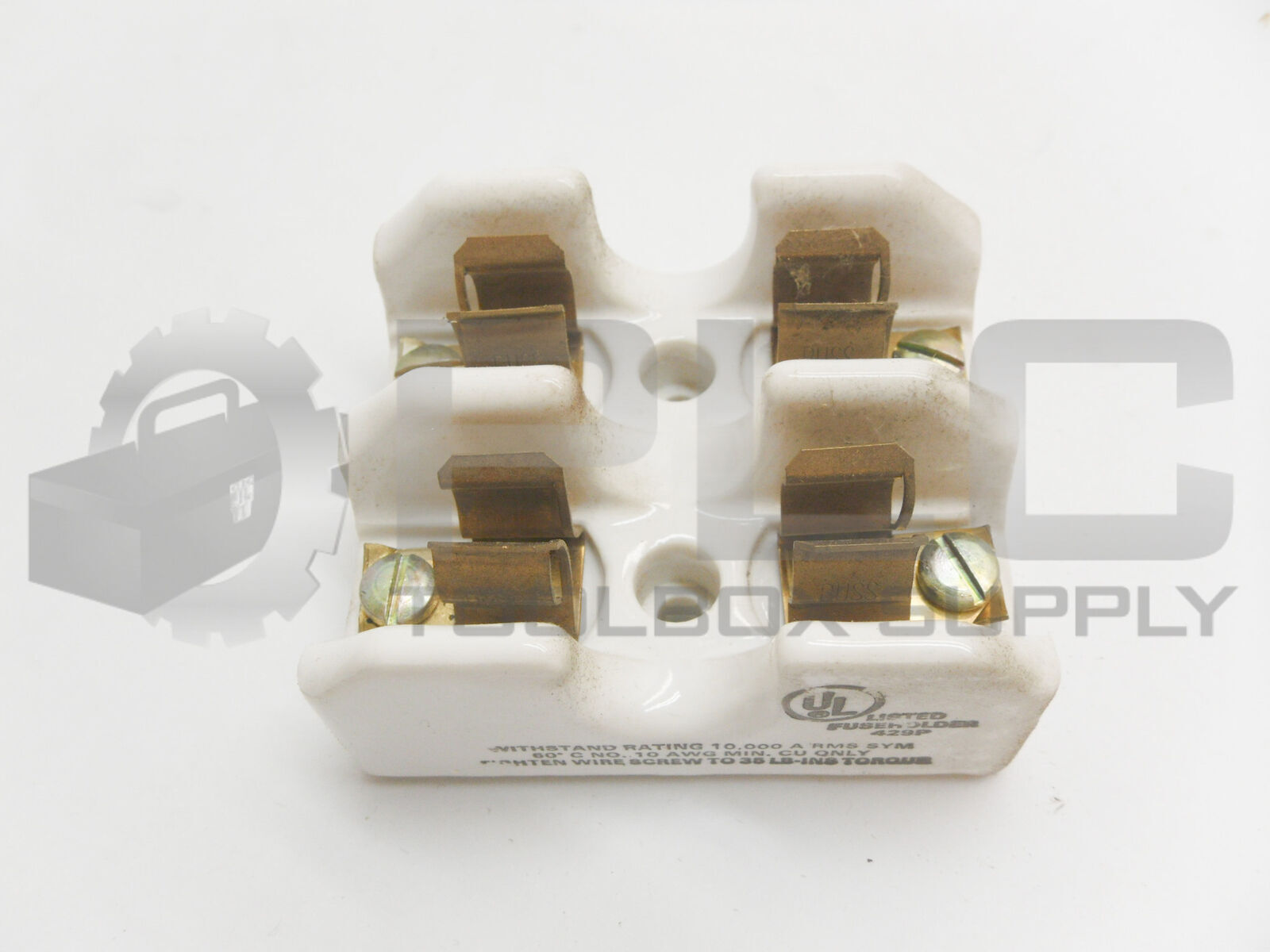 NEW BUSSMAN 2604 FUSE BLOCK