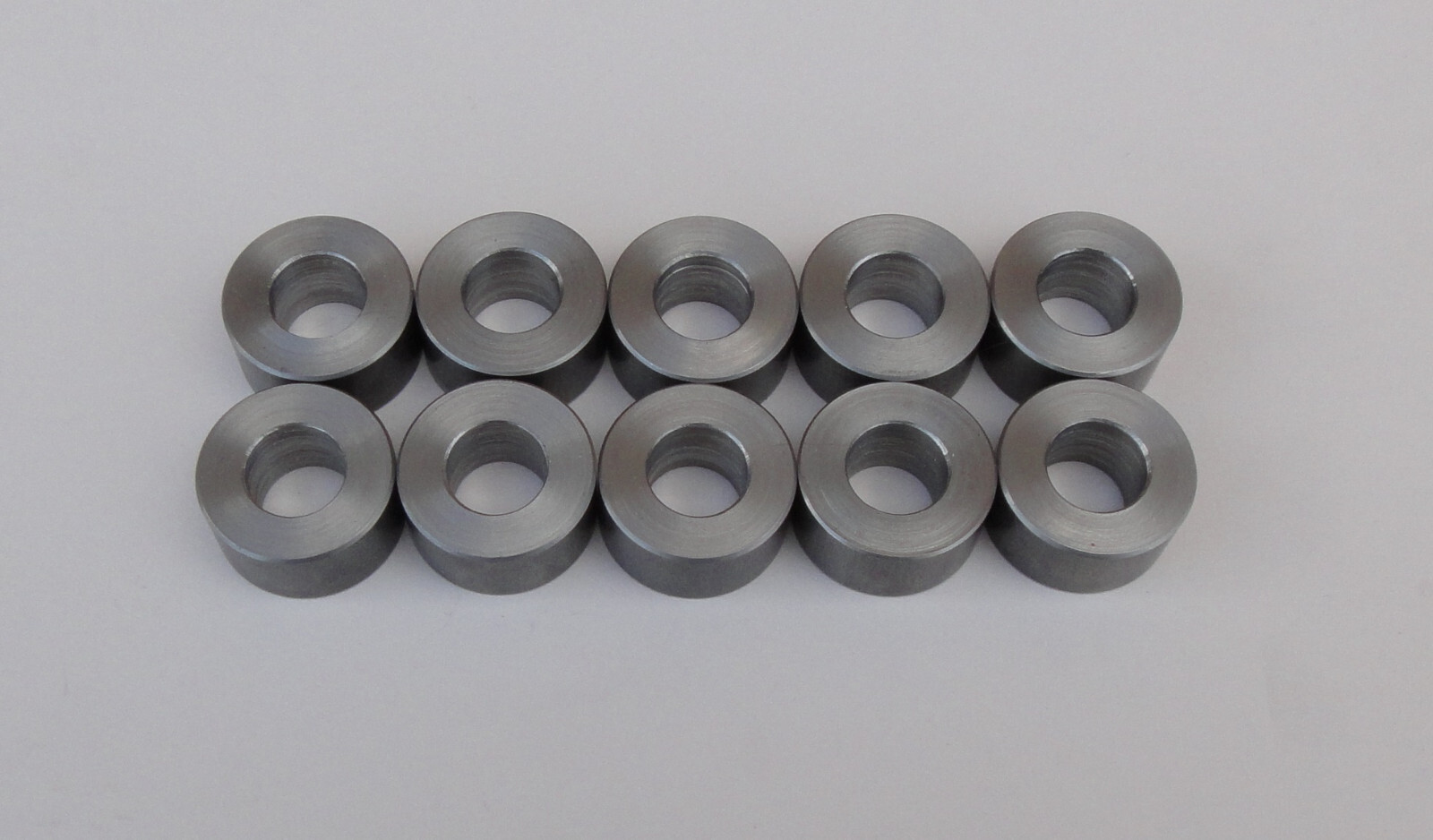 ONE (1) 1/2″ ID x 1″ OD x 1/2″ Tall Mild Steel Weldable Spacer Several Available